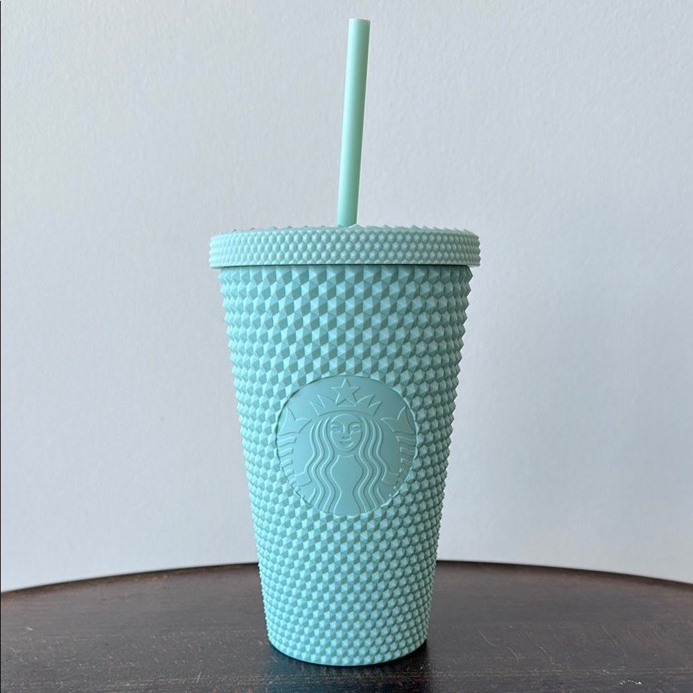 Starbucks Aqua 16oz Studded Tumbler